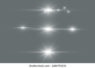 isolated magic lights effect.Dust sparkls