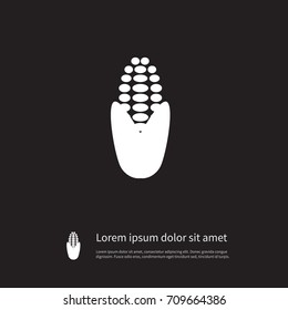 Isolated Maize Icon. Corny  Vector Element Can Be Used For Maize, Corn, Corny Design Concept.