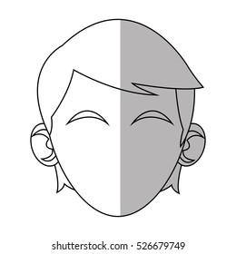 Isolated man avatar design