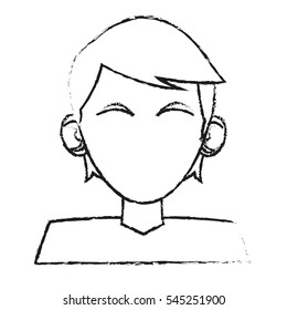 Isolated man avatar design