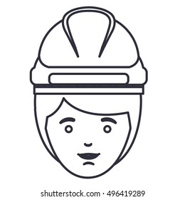 Isolated man cartoon design