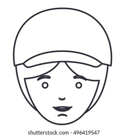 Isolated man cartoon design