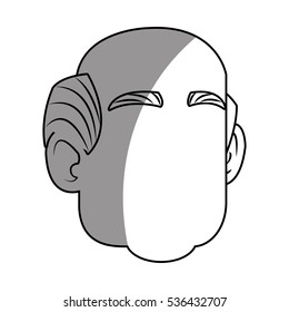 Isolated man cartoon design