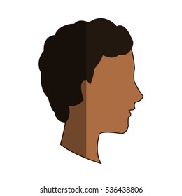 Isolated man cartoon design