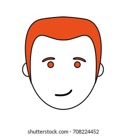 Isolated man cartoon design