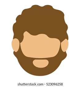 Isolated man design