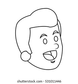 Isolated man design