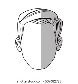 Isolated man design