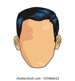 Isolated man design