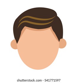 Isolated man design