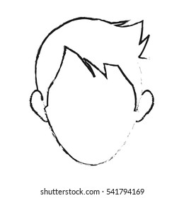 Isolated man design
