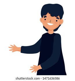 Isolated man vector design vector illustration
