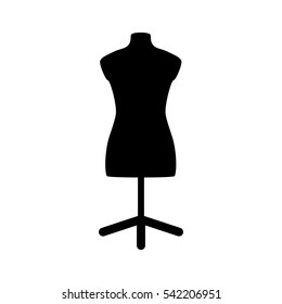 isolated manequin body icon vector illustration graphic design
