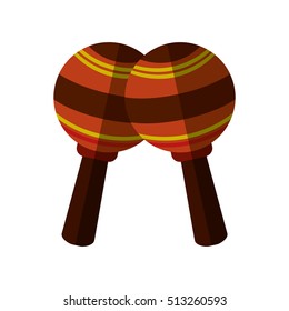 Isolated maraca instrument design