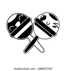 Isolated maracas design