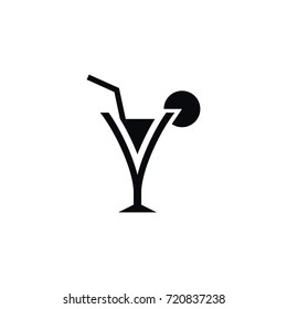 Isolated Margarita Icon. Party Vector Element Can Be Used For Cocktail, Party, Margarita Design Concept.