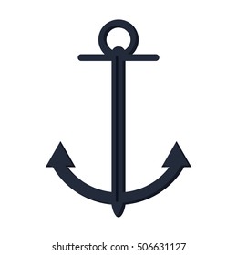 Isolated marine anchor design