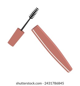 Isolated Mascara colored fashion icon Vector illustration