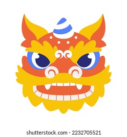 Isolated mask asian vector illustration