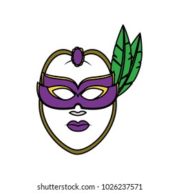 Isolated mask design