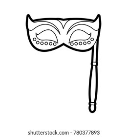 Isolated mask design