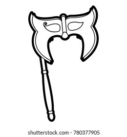 Isolated mask design