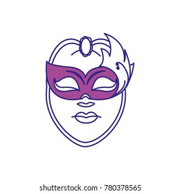 Isolated mask design