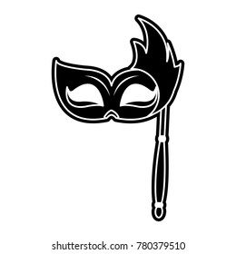 Isolated mask design