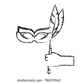 Isolated mask design