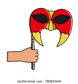 Isolated mask design