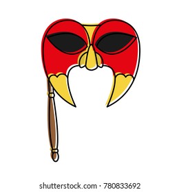 Isolated mask design