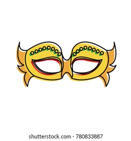 Isolated mask design