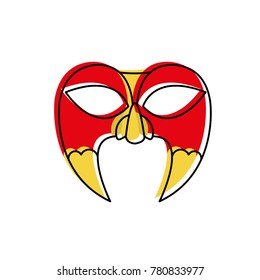 Isolated mask design