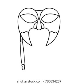 Isolated mask design