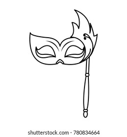 Isolated mask design