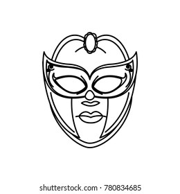 Isolated mask design
