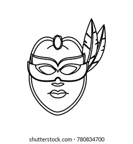 Isolated mask design