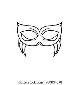 Isolated mask design