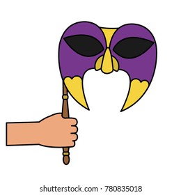 Isolated mask design