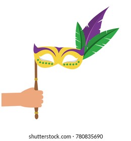 Isolated mask design