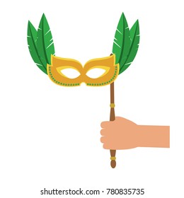 Isolated mask design