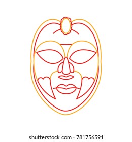Isolated mask design