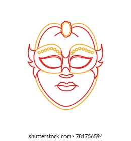 Isolated mask design