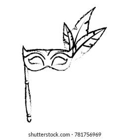 Isolated mask design