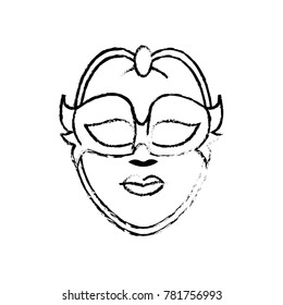 Isolated mask design