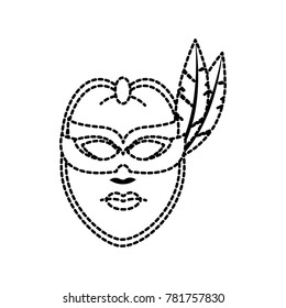 Isolated mask design