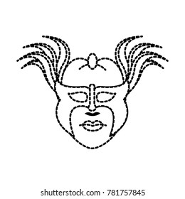 Isolated mask design