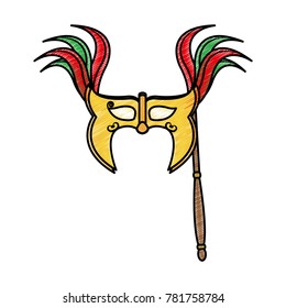 Isolated mask design
