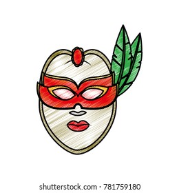 Isolated mask design