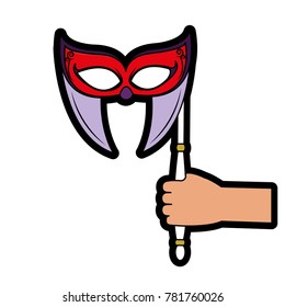 Isolated mask design